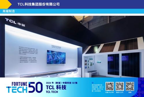 TCL科技入榜2024年《財富》中國科技50強，以自主創新引領科技發展